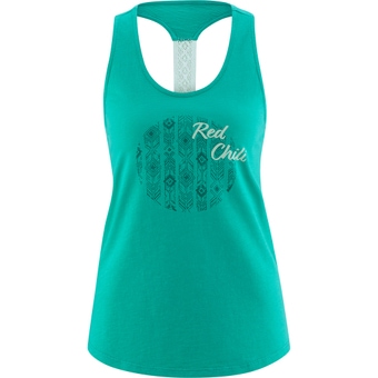 Red Chili Gamba Tank Top Green Lagoon Damen