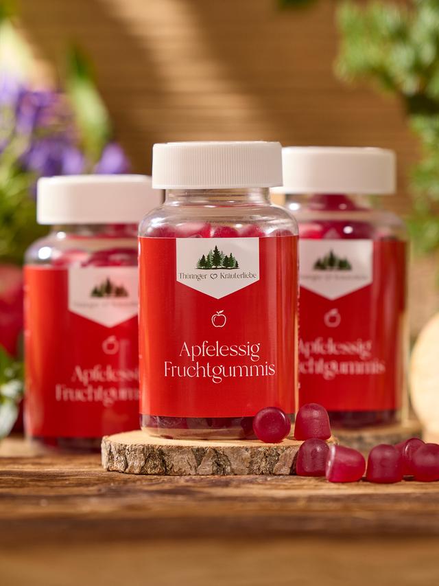 Apfelessig Fruchtgummis