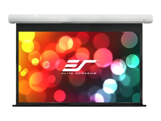 Elite Screens Saker Series - Projektionsskærm - loftsmonterbar, vægmonterbar - motoriseret - 110 V - 120