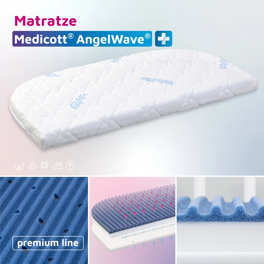 babybay Matratze Medicott AngelWave für Boxspring XXL