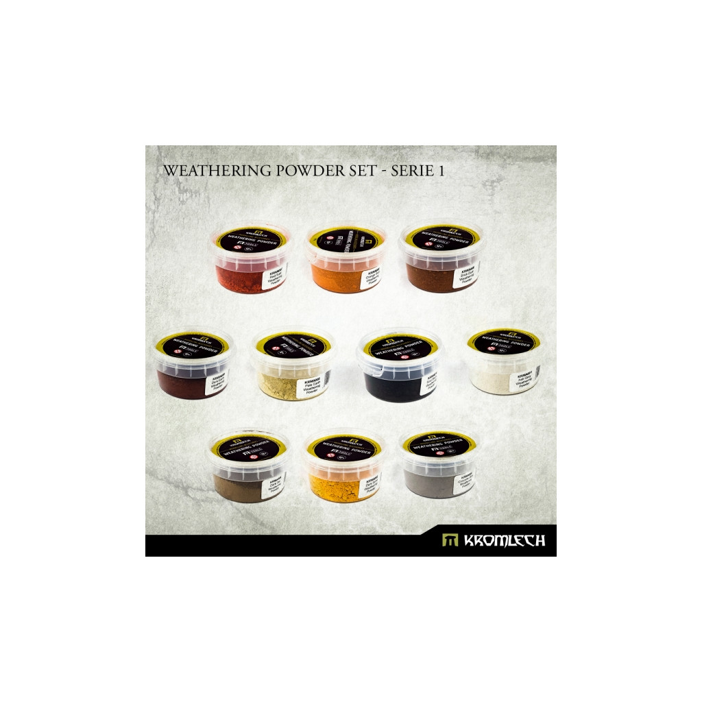 Weathering Powder Set - Serie 1