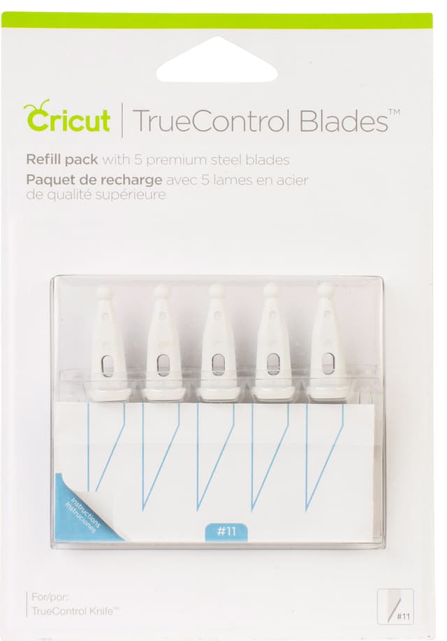 Cricut TrueControl udskiftningsknivblade (x5)
