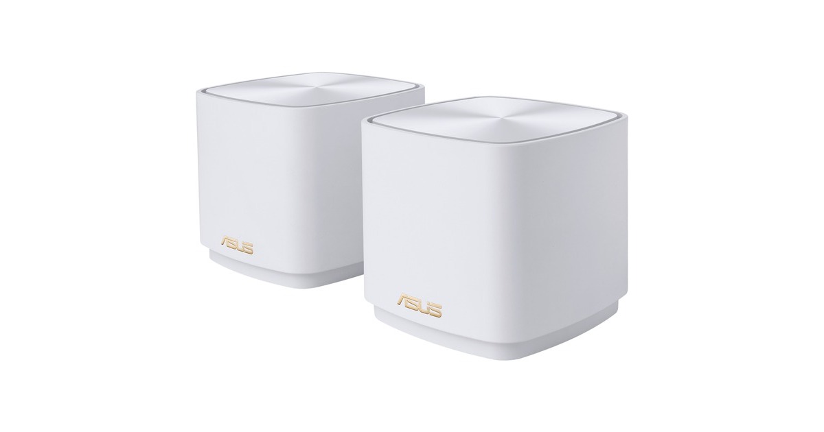 ASUSZenWiFi XD5 - 2 stuks router  (Wit, mesh Wi-Fi)