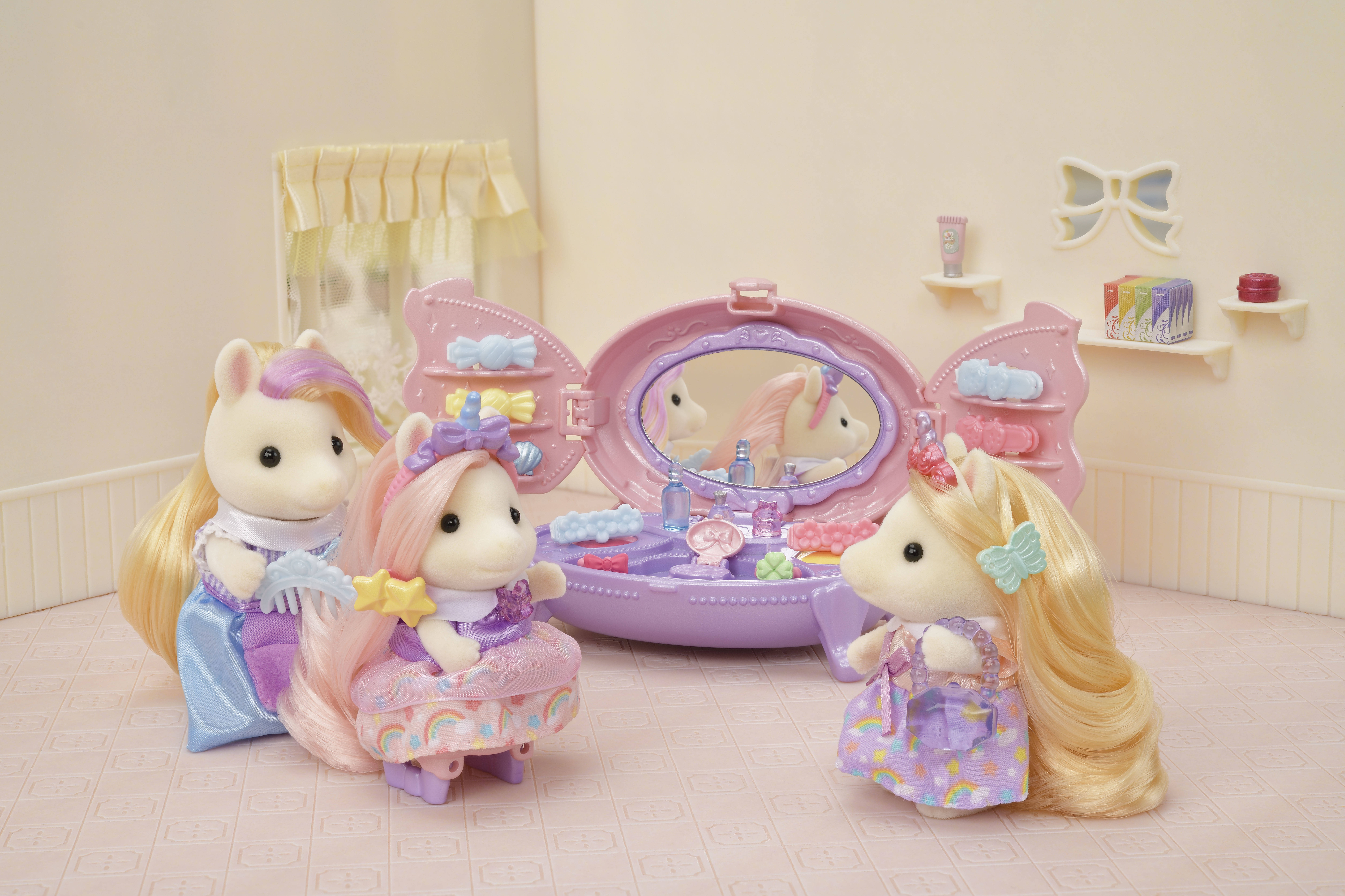 Sylvanian Families 5704 Pony's beauty speelset