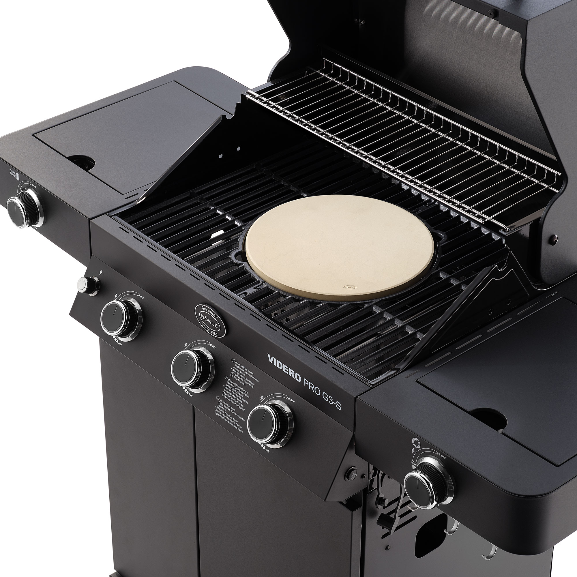Gasgrill BBQ-Station VIDERO PRO G3-S VARIO+ 50mbar