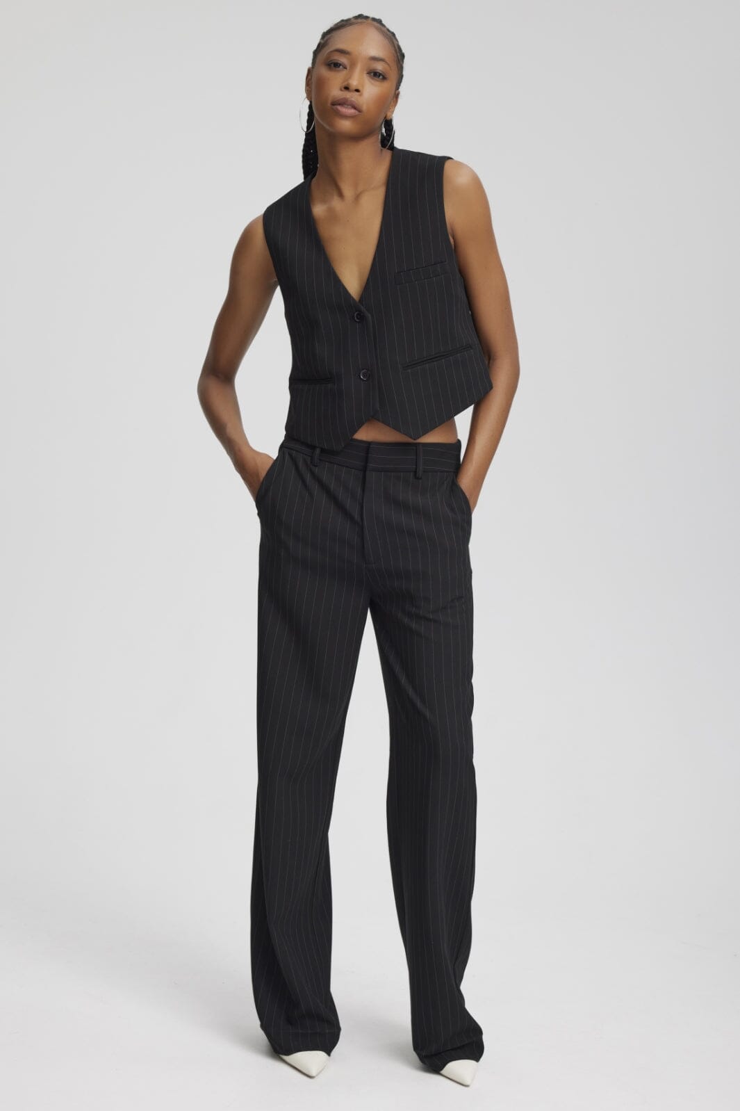 Gestuz JoelleGZ pinstripe waistcoat