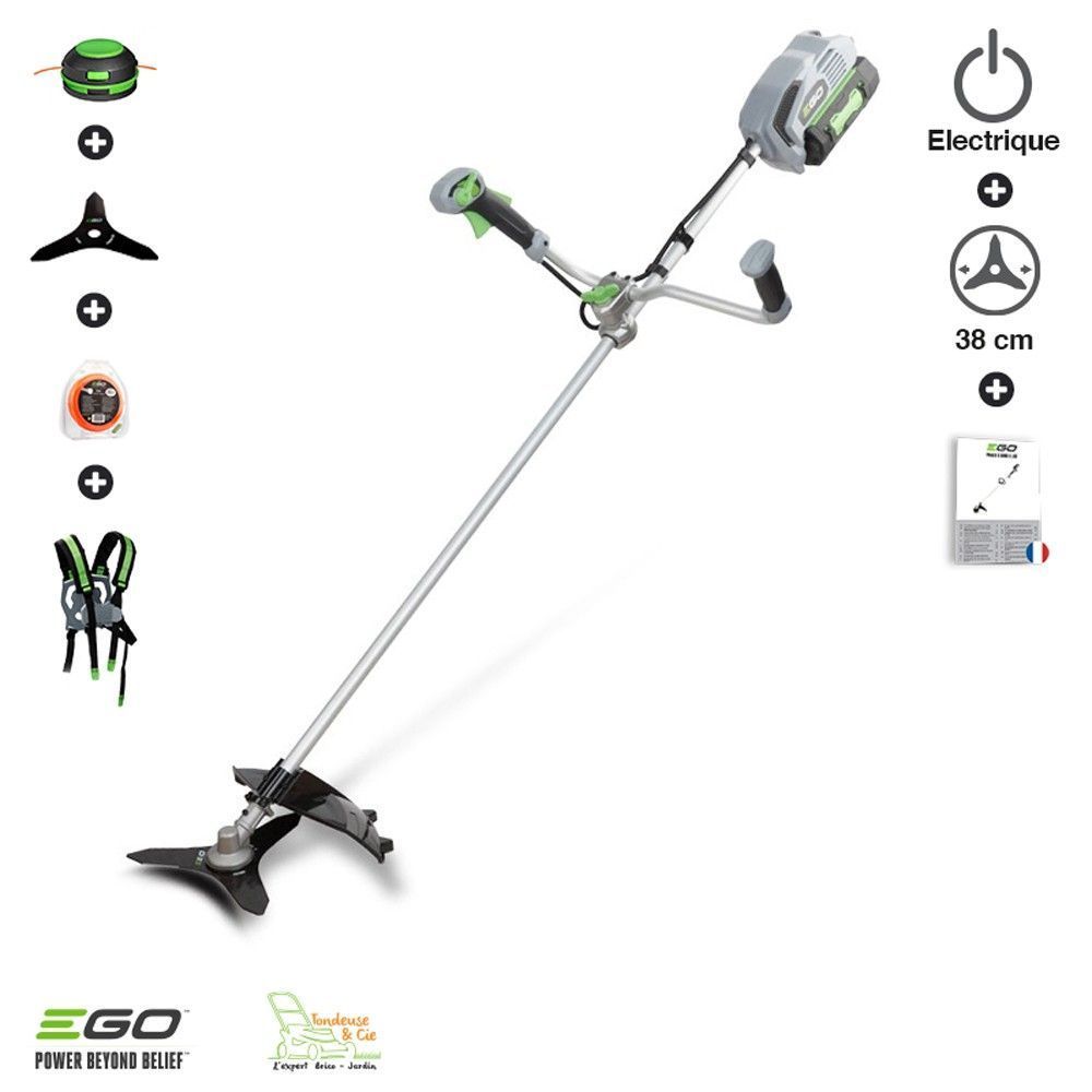 Debroussailleuse sans fil ego power+ avec lame 3 dents bc3800e