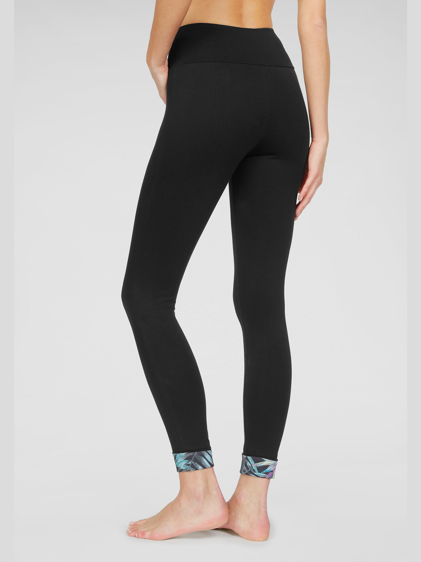 Legging avec petit logo brodé
