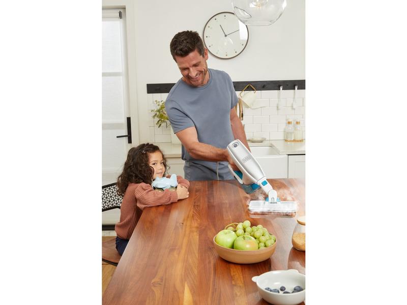 BLACK DECKER Dampfbesen BHSM15FX08-QS Dampfreiniger 8er Set