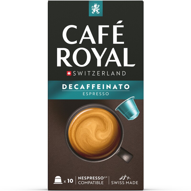 Café Royal Kaffeekapseln Espresso Decaffeinato, 10 Stück