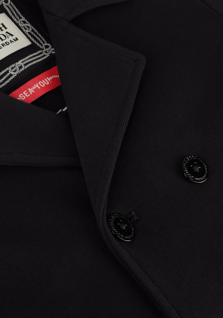 SCOTCH & SODA donkerblauwe scotch & soda jack sweat quality peacoat