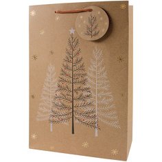 Sac cadeau de Noël 'Sapin', grand