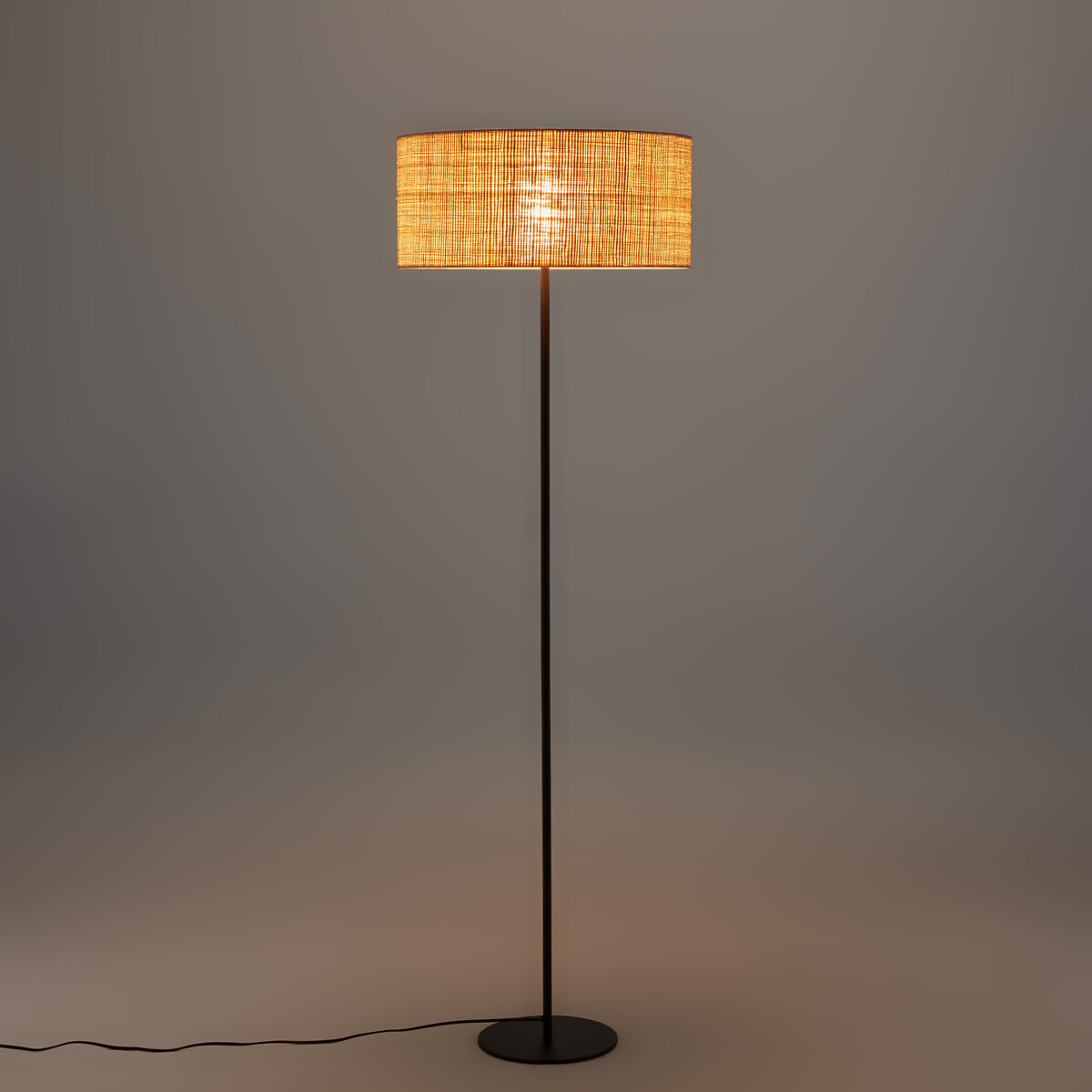 LA REDOUTE INTERIEURS<br>Candeeiro suspenso/abajur em ráfia Ø50 cm, Dolkie
