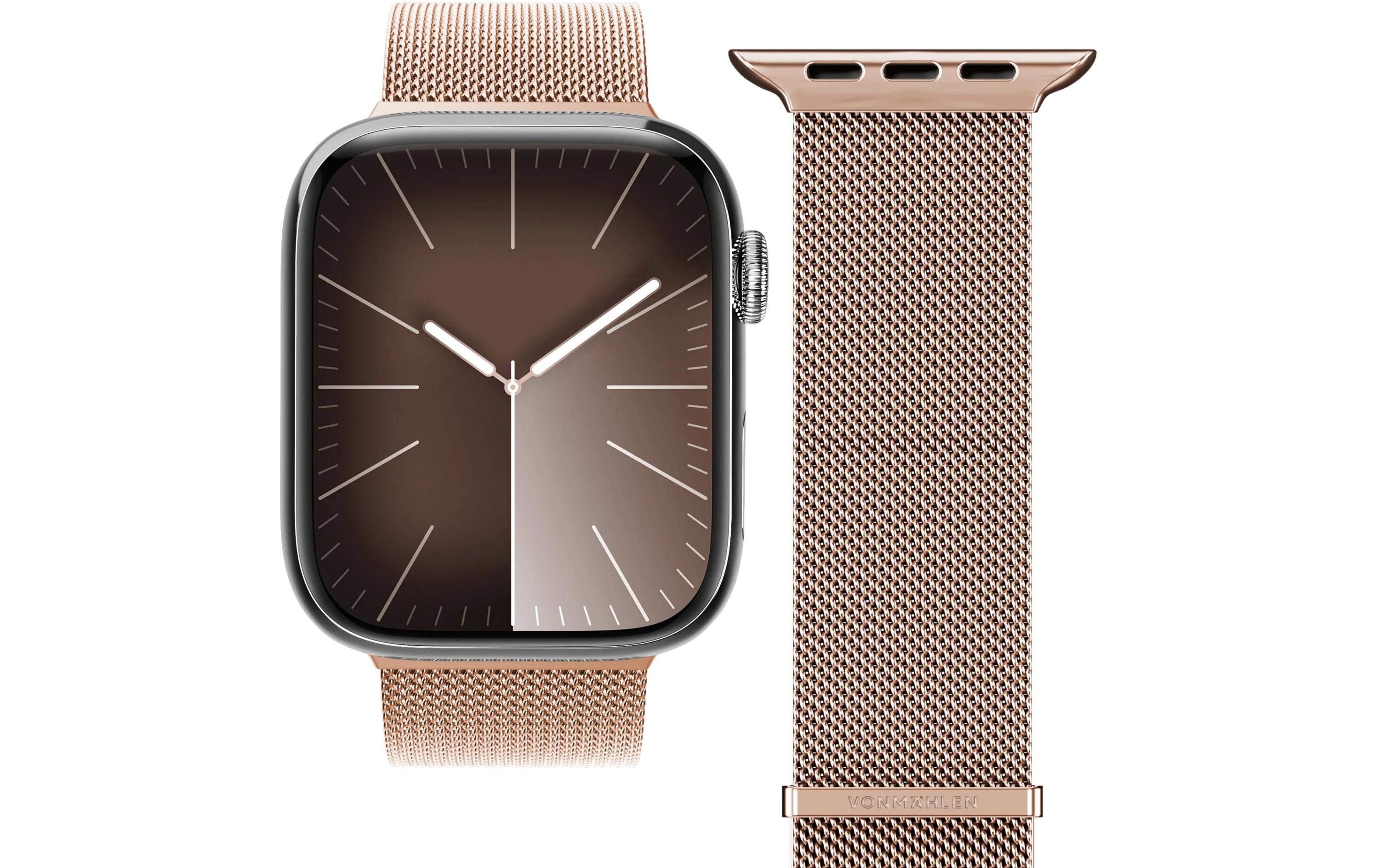 Armband Milanese Loop 2 Apple Watch 38/40/41 mm RosegoldEdelstahl-Armband für Apple Watch 38/40/41 mm