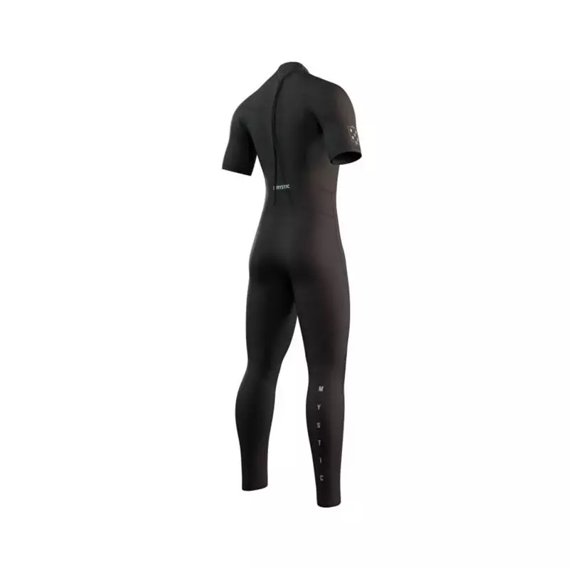 Combinaison néoprène MYSTIC Brand Shortarm 3/2mm Bzip Flatlock Black