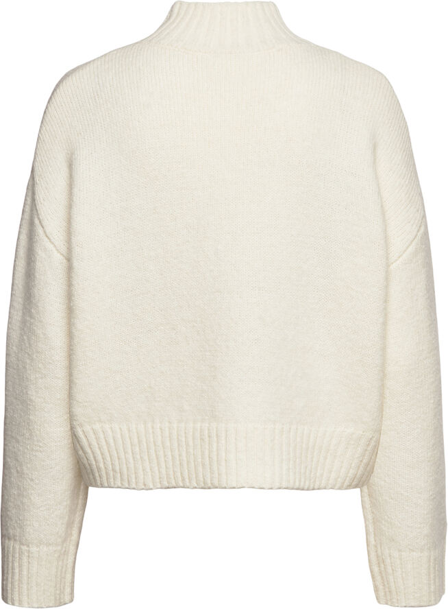 Rosemunde Chunky knit pullover Hvid