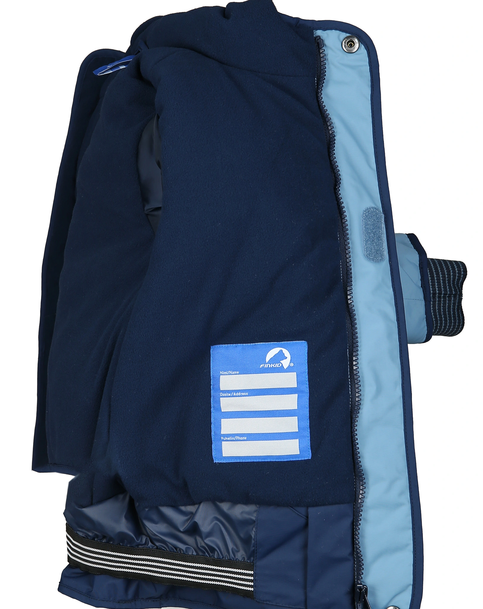 Winterparka TALVI SPORT mit Schneefang in dove/navy