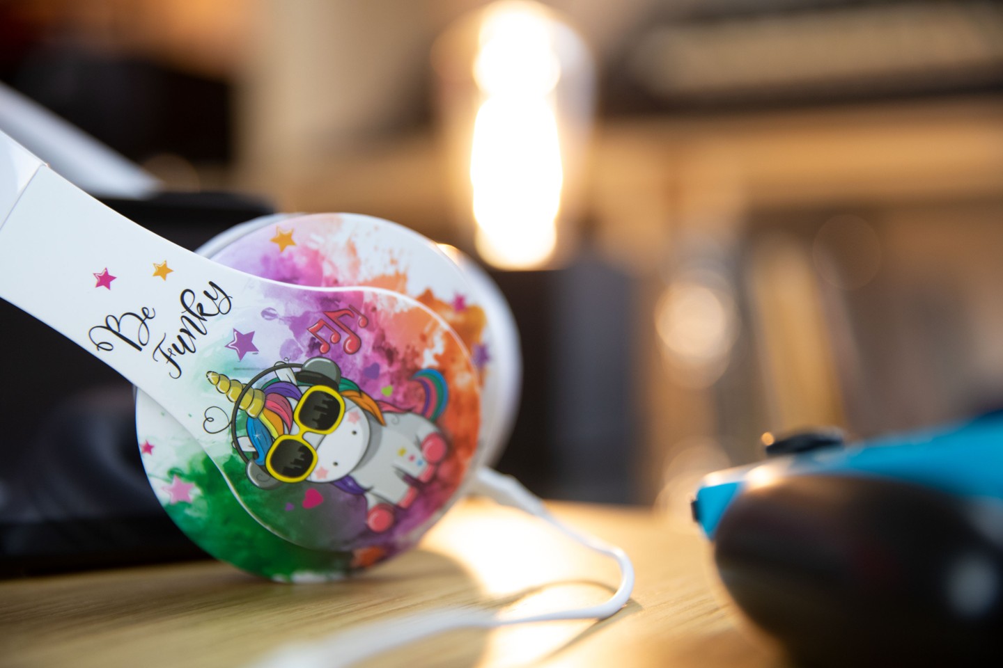 Konix Unik Wired Universal Headset Be Funky