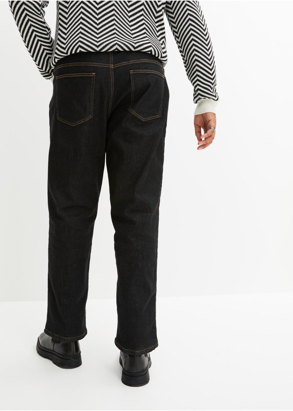 Jean thermo extensible Classic Fit, Straight
