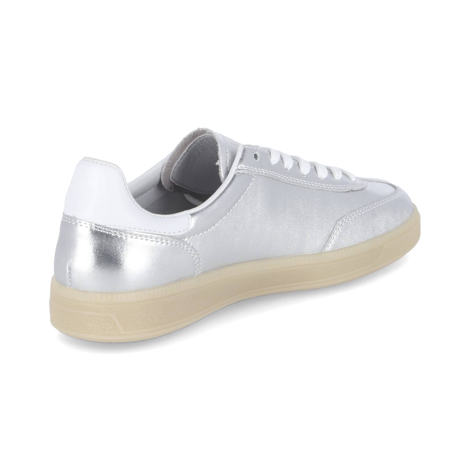 Rieker Low Sneaker - silber/platin