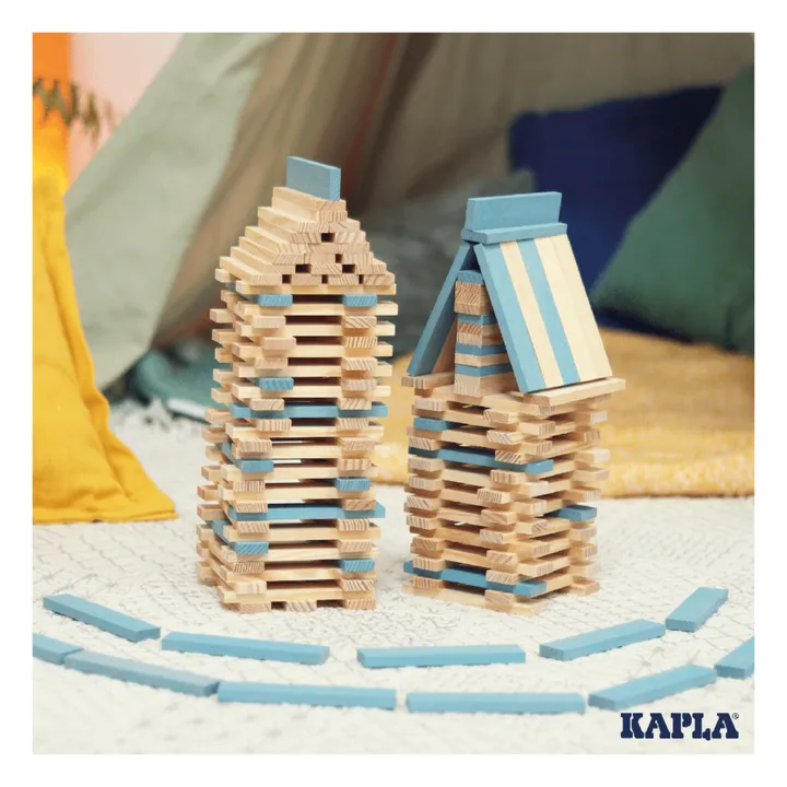 Kapla Coffret couleur - 40 planchettes | Bleu