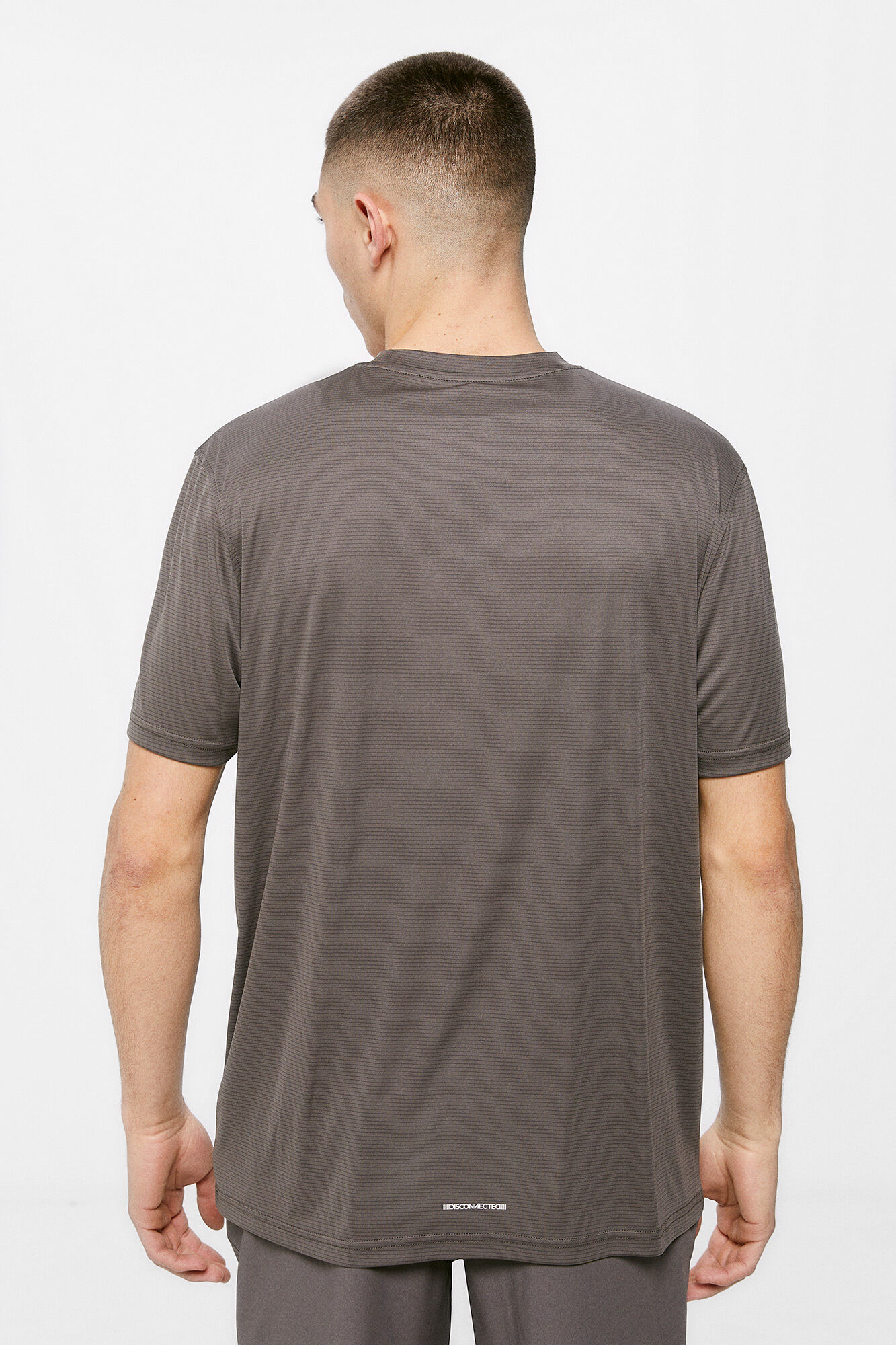 Camiseta para atividades ao ar livre - cinza escuro