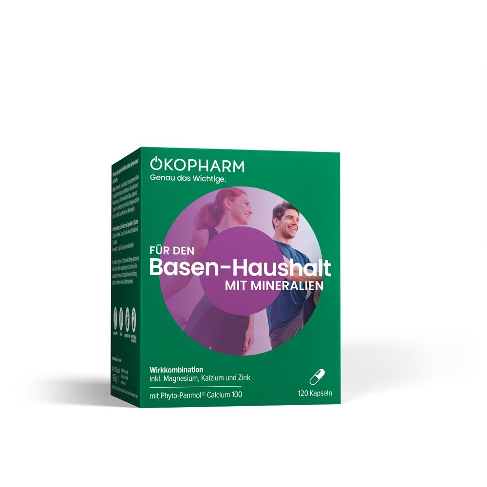ÖKOPHARM® Basen Mineral Kapseln Wirkkombination