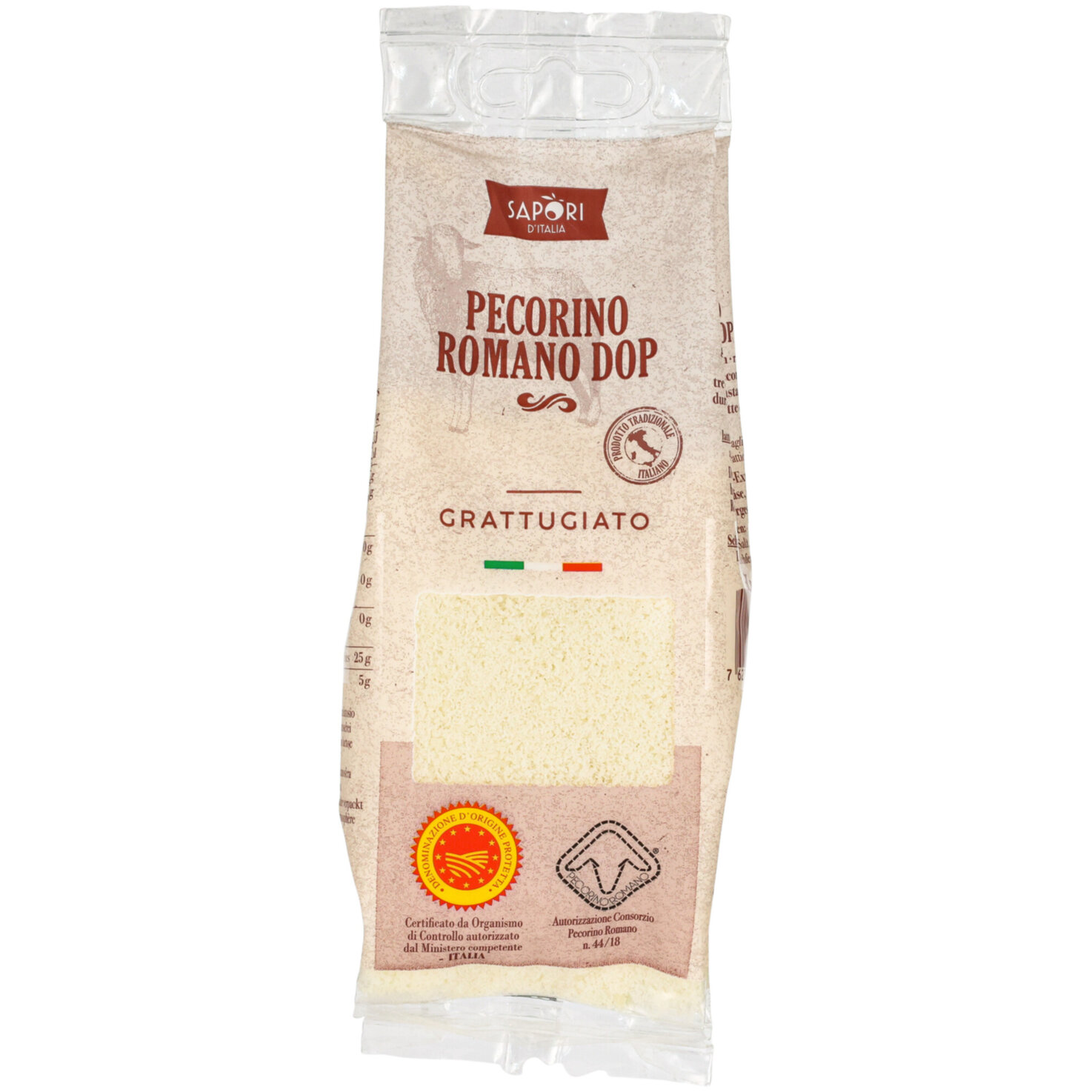 Sapori Pecorino Romano gerieben