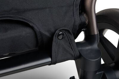 Beemoo Pro Twin Trekk Handlekurv, Svart