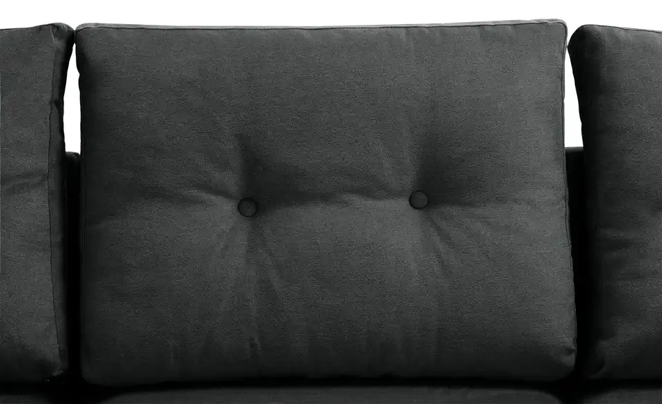 Ecksofa Carla Anthrazit, Dunkelgrau links