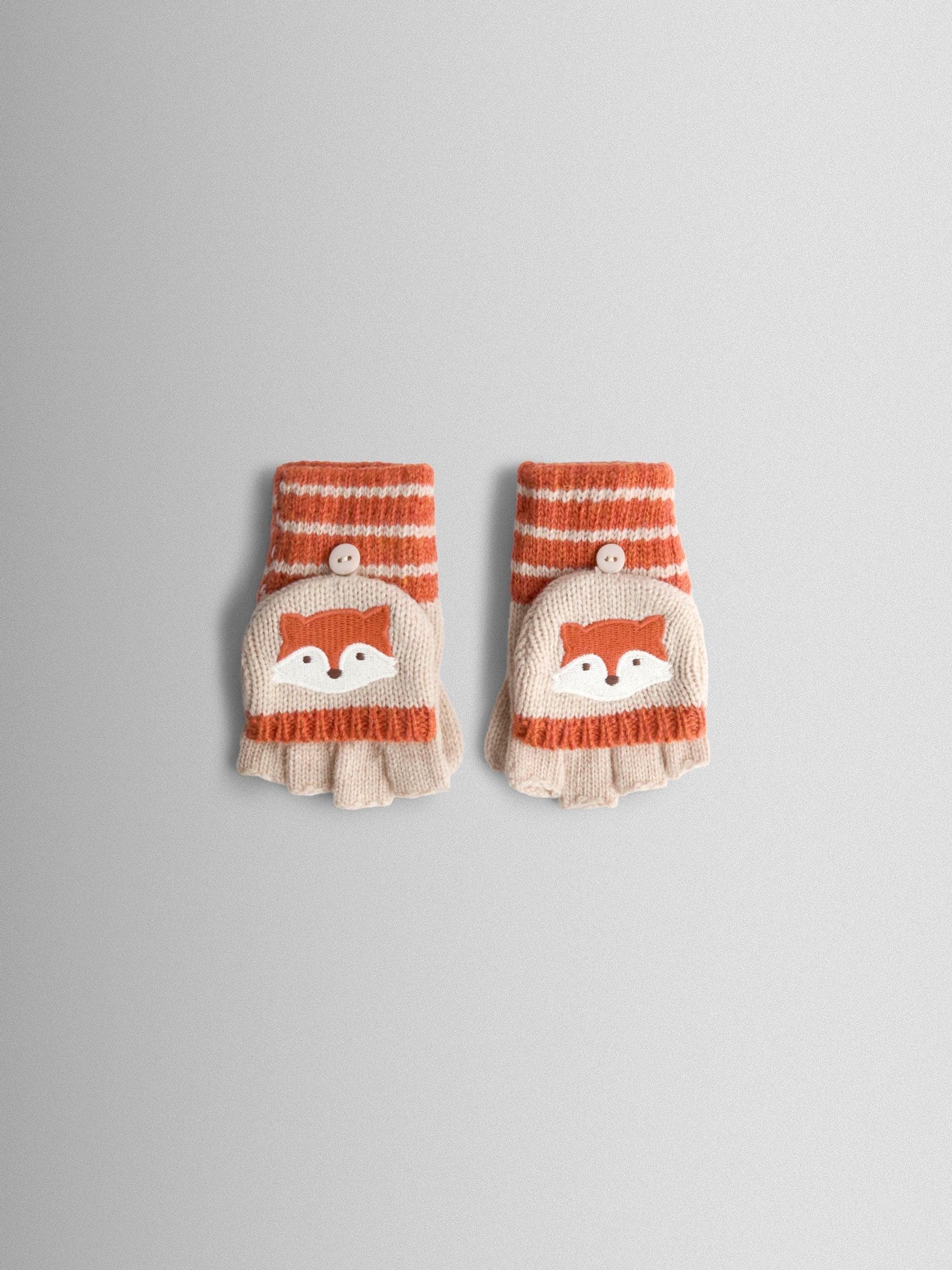 Natuurlijk - JoJo Maman Bébé handschoenen met opdruk