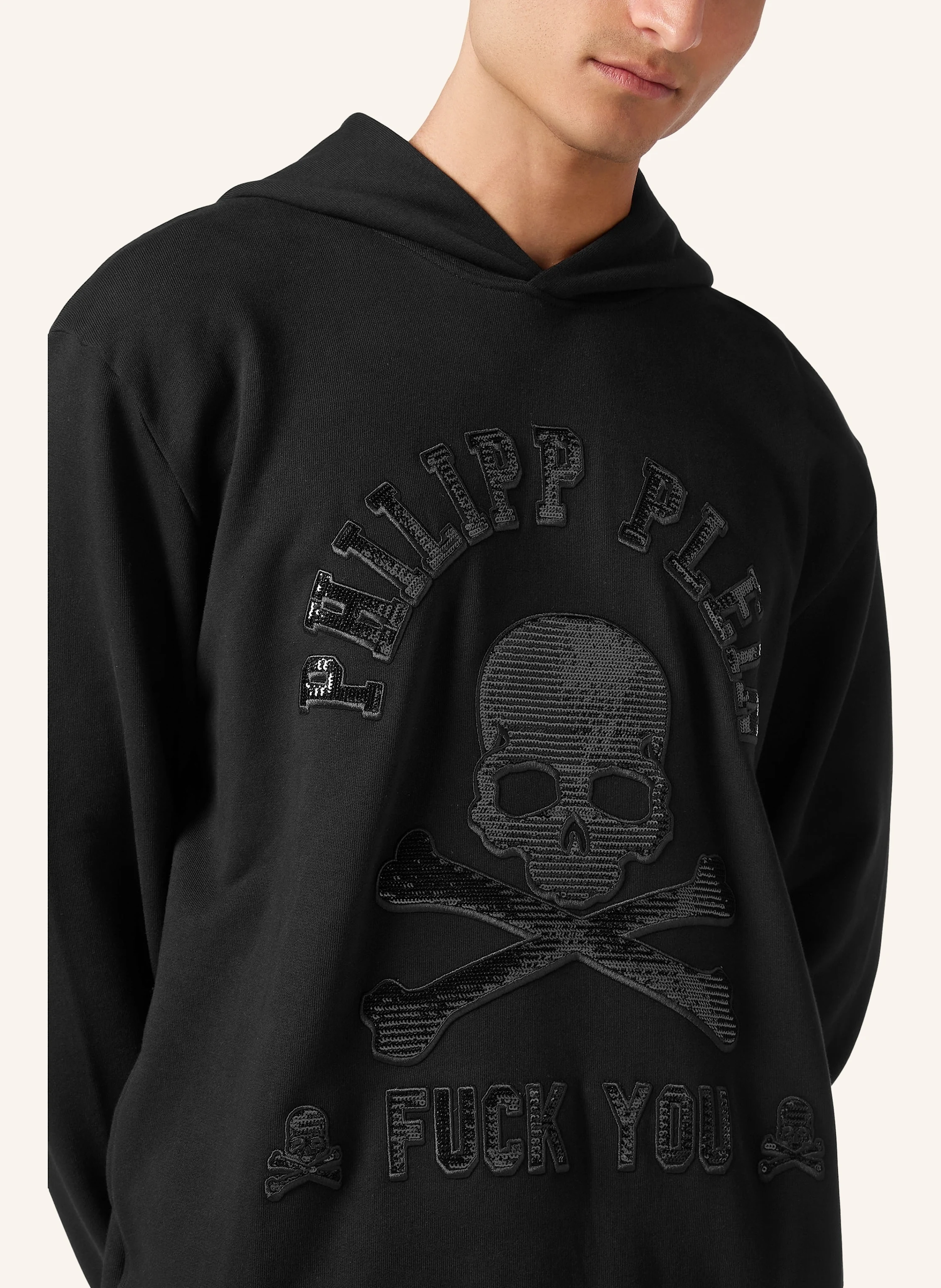 PHILIPP PLEIN PHILIPP PLEIN Hoodie ICONIC PLEIN