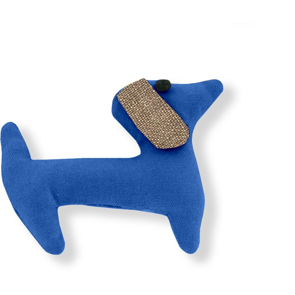 Barrette Basset Bleu Navy