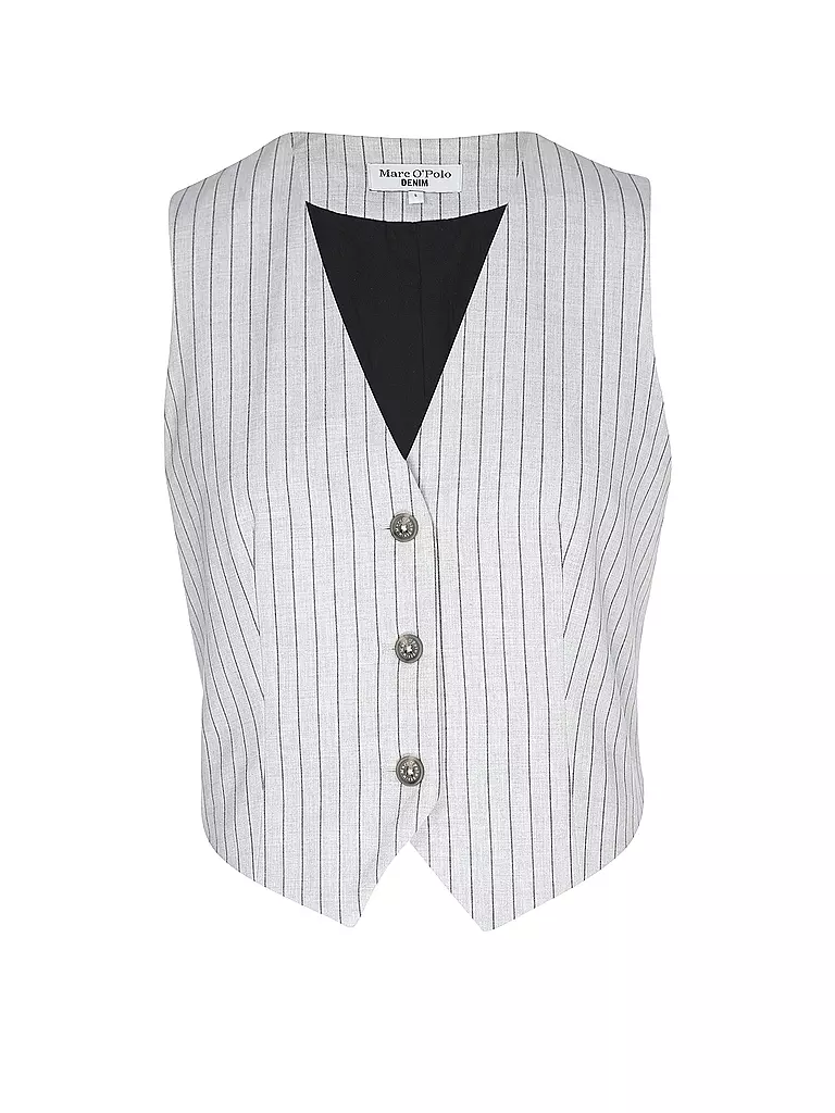 MARC O' POLO DENIM Gilet hellgrau