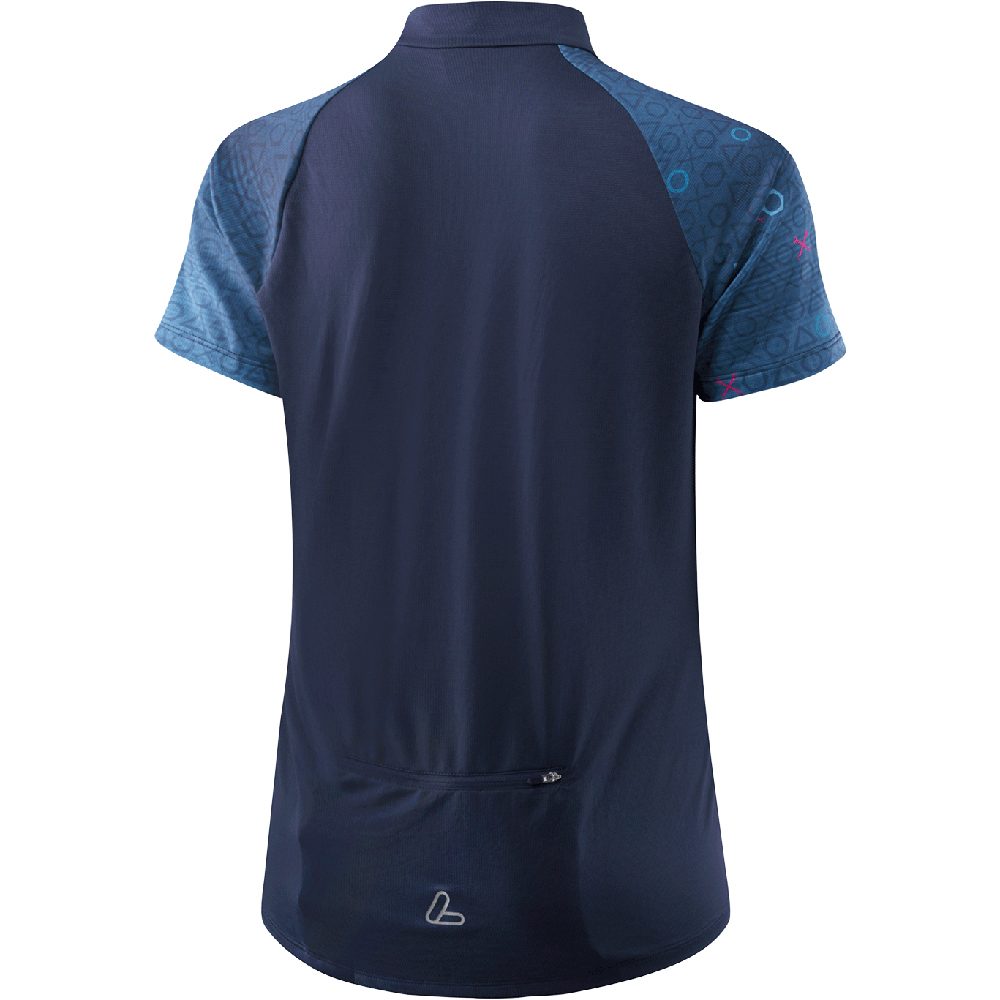 Löffler Axo Rise Radtrikot Damen dunkelblau