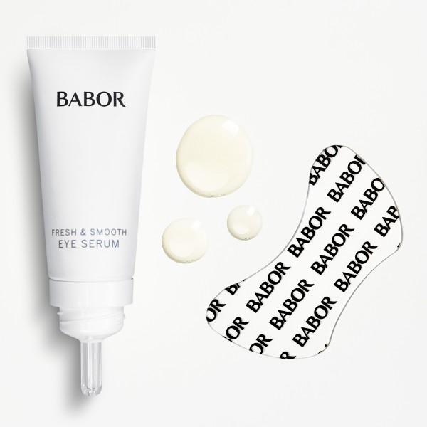 Babor SKINOVAGE Moisturizing Instant Fresh & Smooth Eye Serum + Patches 15ml+2Stk.