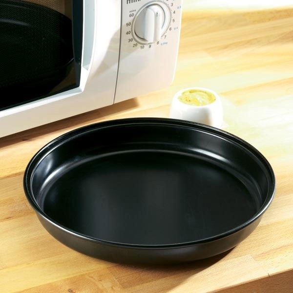 Plat croustilleur pour micro-ondes