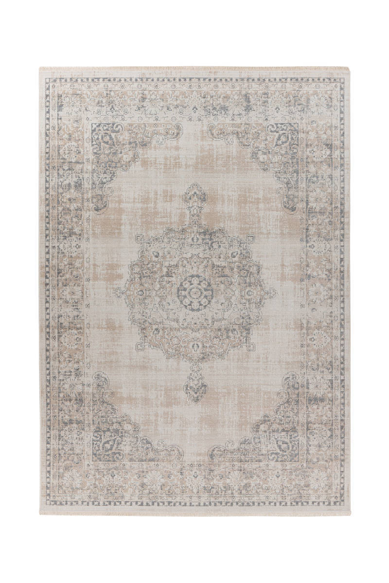 Kurzflorteppich DILAN 100 - grau - 80x150 cm