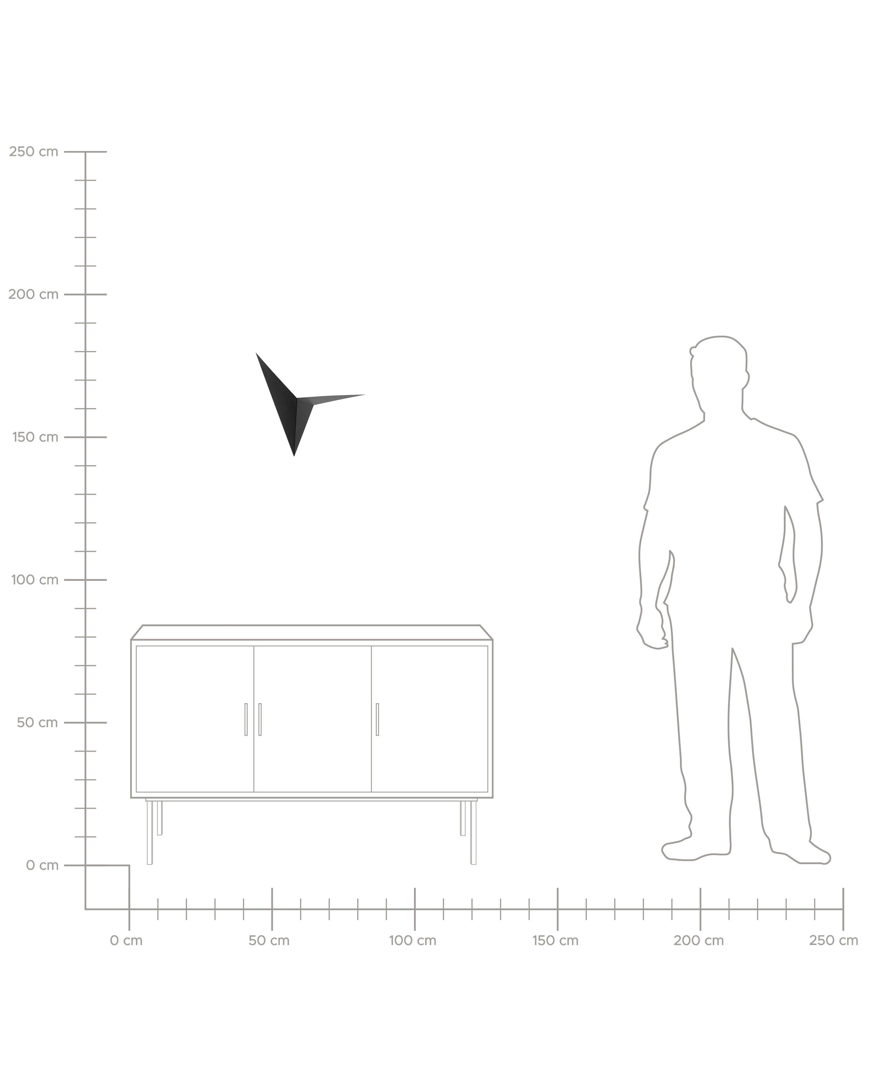 Wandlamp BRIANCE Metaal Zwart