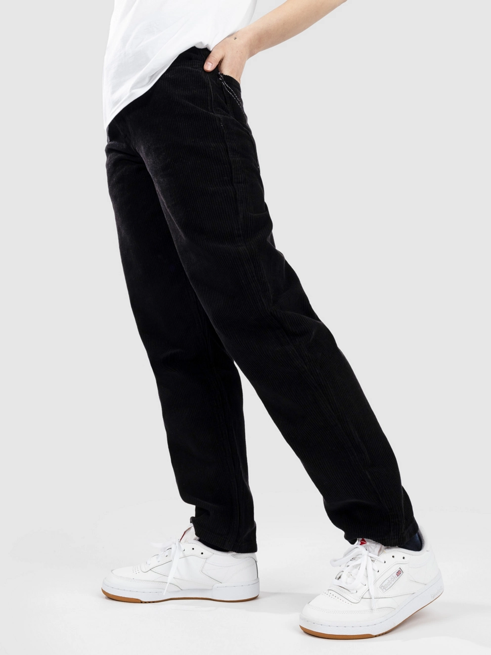 Homeboy X-Tra BAGGY Cord Pants black