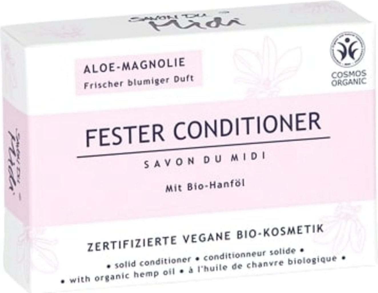 Savon du Midi  Fester Conditioner Aloe-Magnolie, 60 g