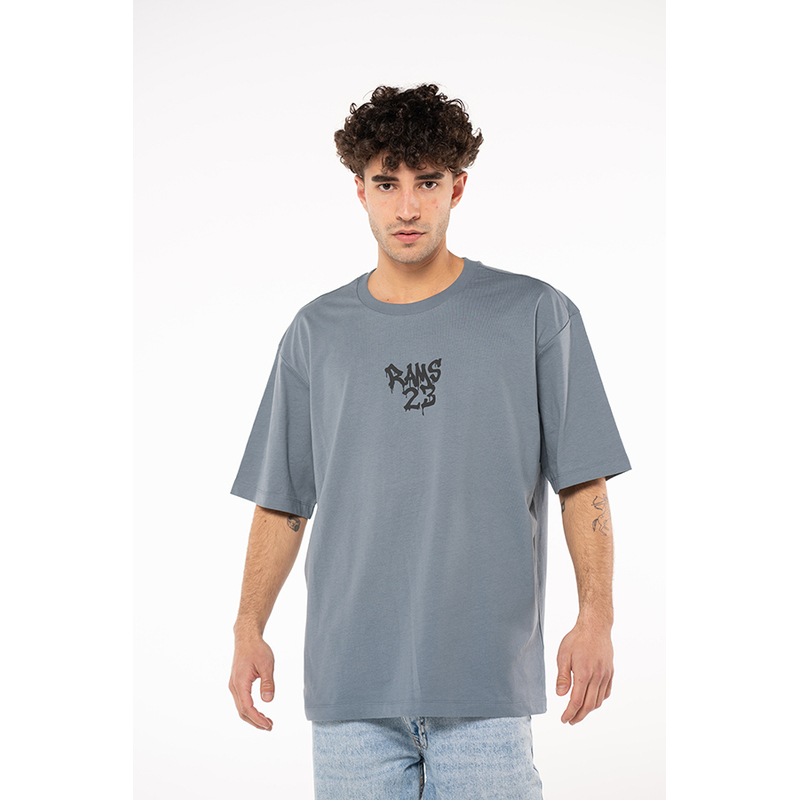 Camiseta de manga curta Hip-hop Rams 23