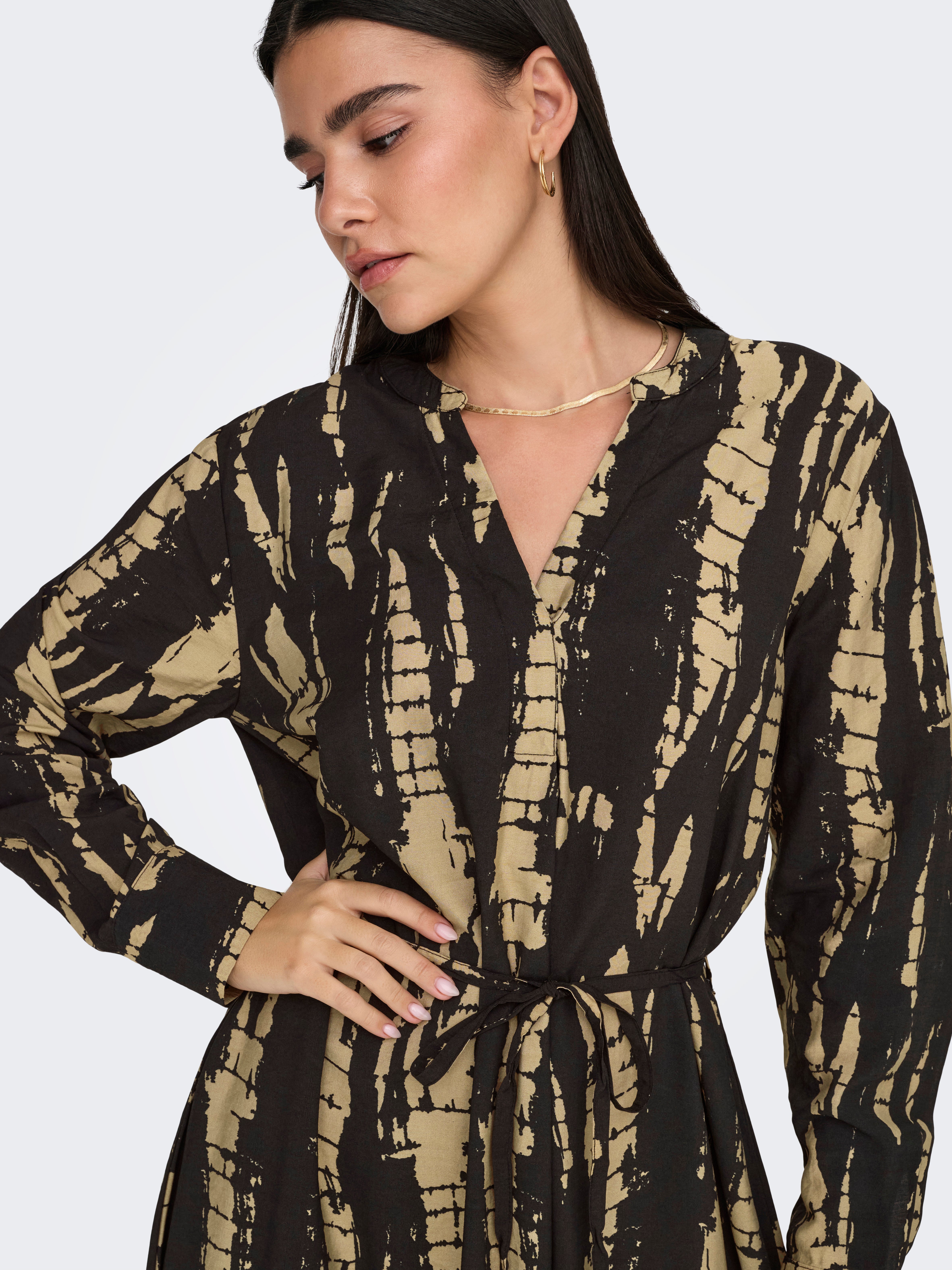 JDYSOUL Langes Kleid Black