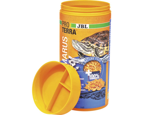 JBL PROTERRA GAMMARUS Water Turtle Snack - Snack voor alle waterschildpadden, 250 ml
