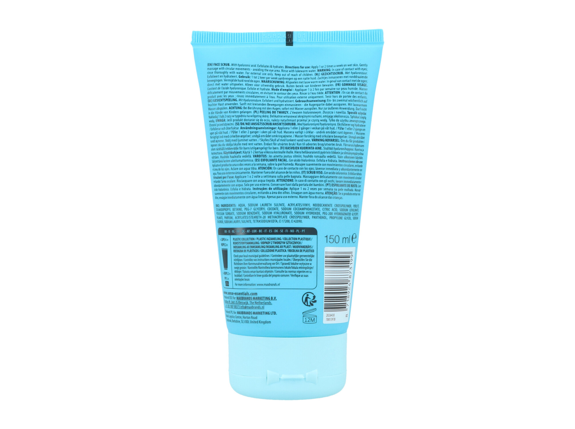 ESFOLIANTE FACIAL SENCE HYDRO SHOCK 150ML