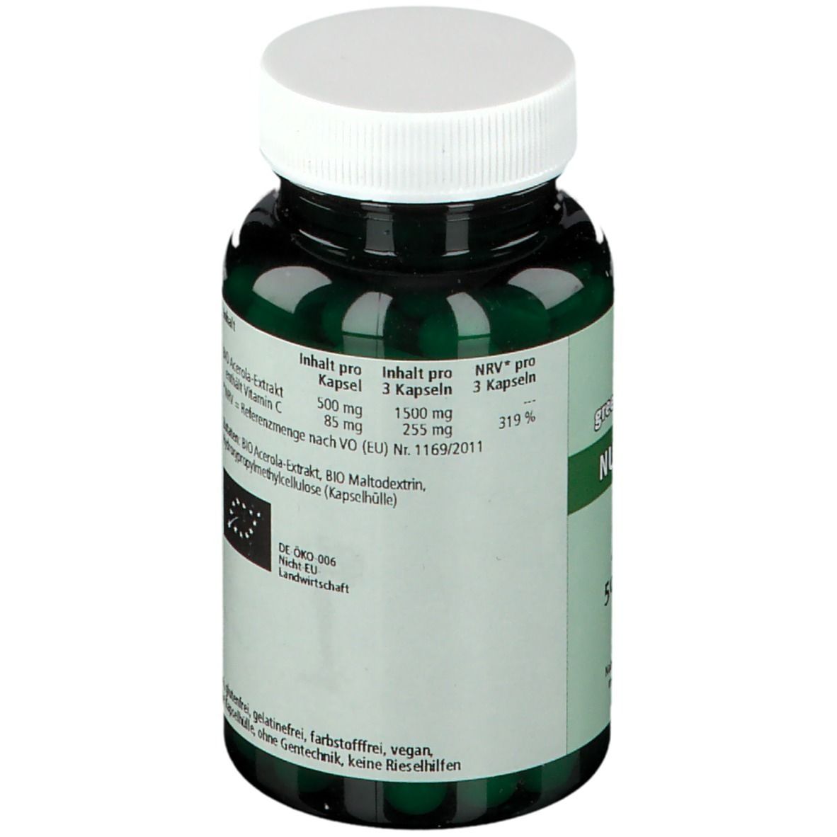 green line NUTRITHEKE Acerola 500 mg Pur