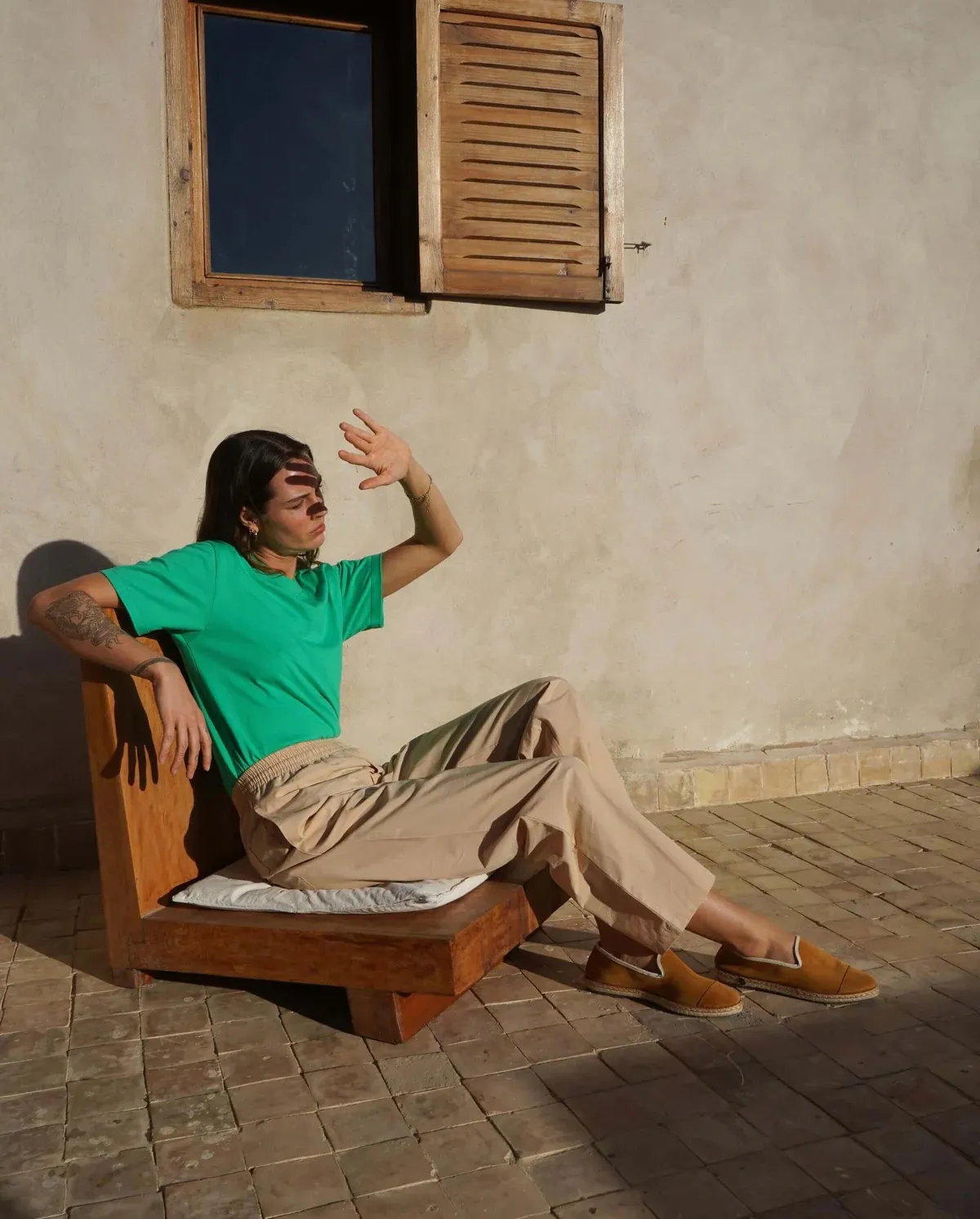 Espadrille Cuir Angarde