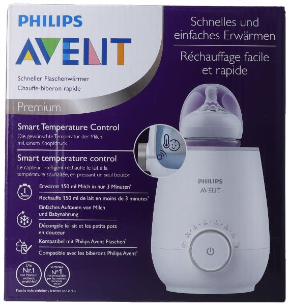 PHILIPS Flaschenwärmer<br>1 Stück, schnell SCF358/02