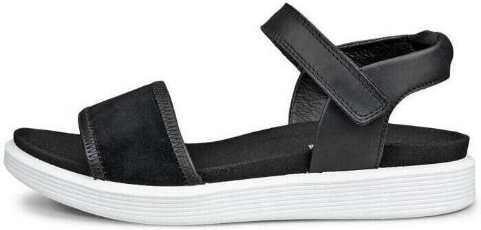 ECCO SOFT SANDAL W Dames Sandalen Zwart