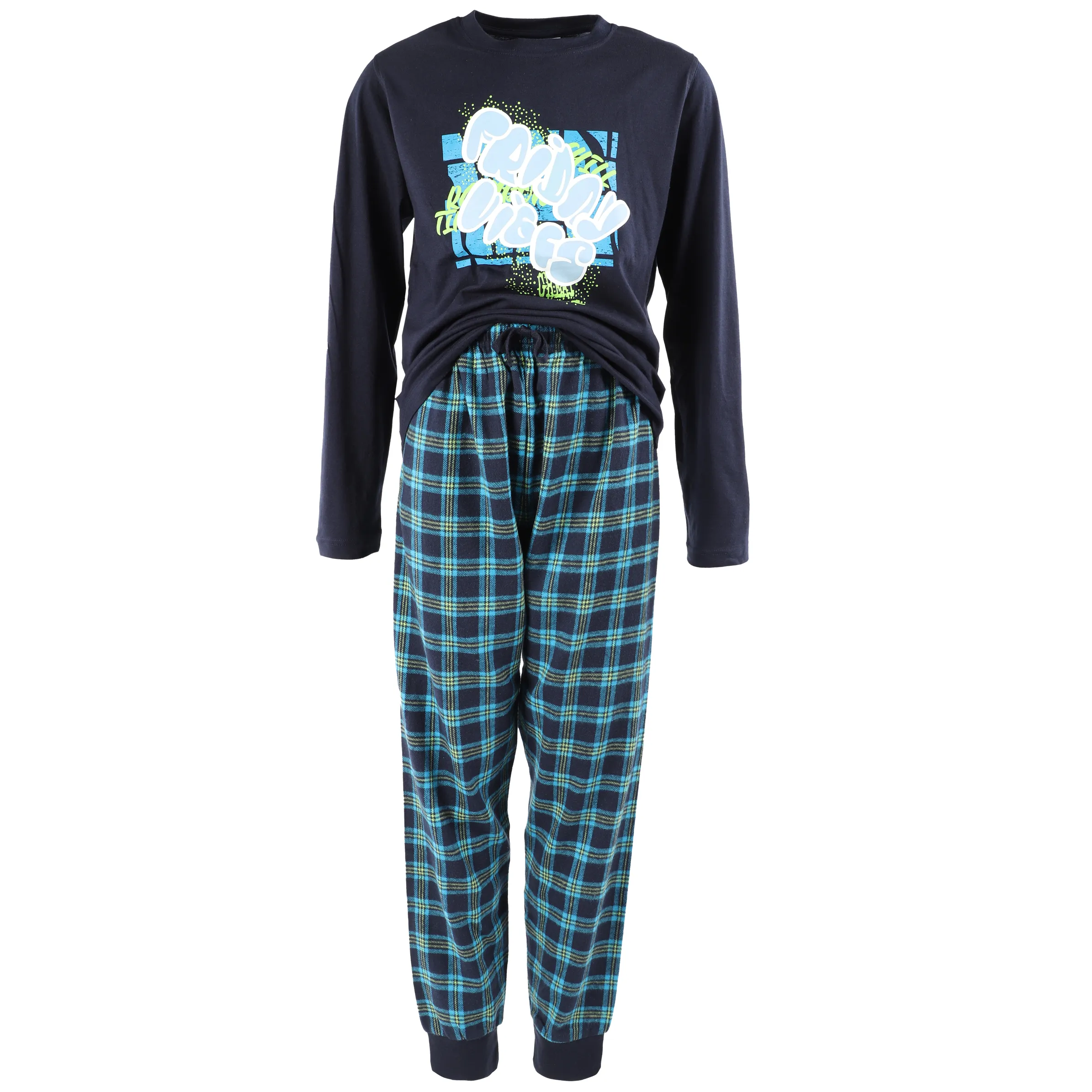 Jungen Pyjama mit langem Arm und Beinen